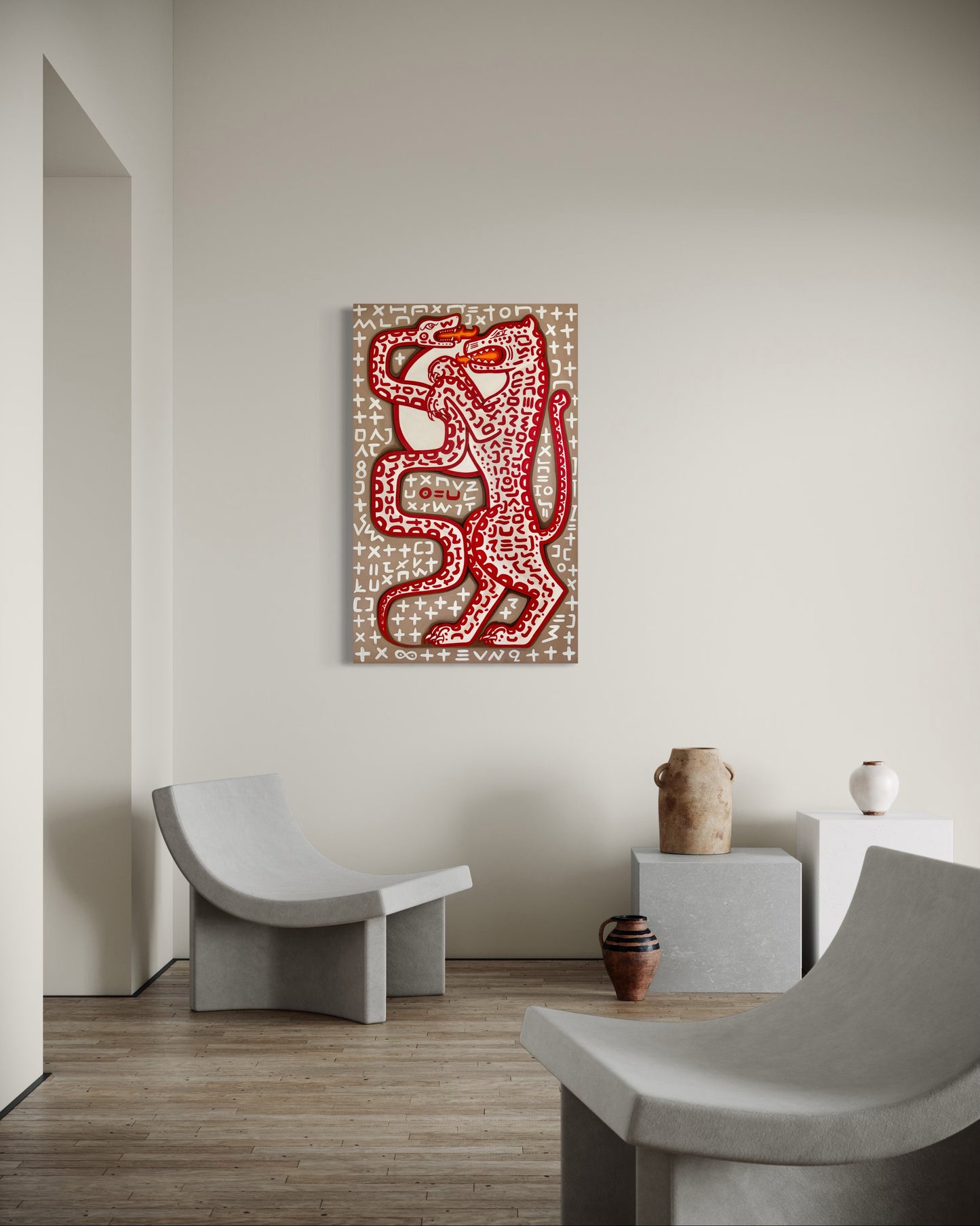 "Children of the Sun" original painting