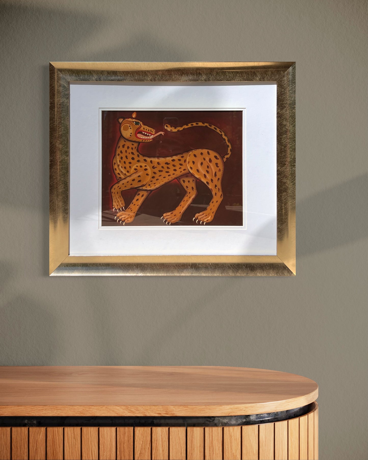 "Ancient Beauty" Museum quality print 11'' x 14'' in a golden frame