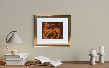 "Ancient Beauty" Museum quality print 11'' x 14'' in a golden frame