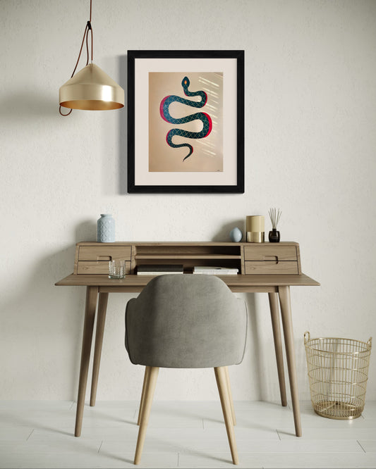 "Awaken" Museum quality print, 21 x 16,5 inches
